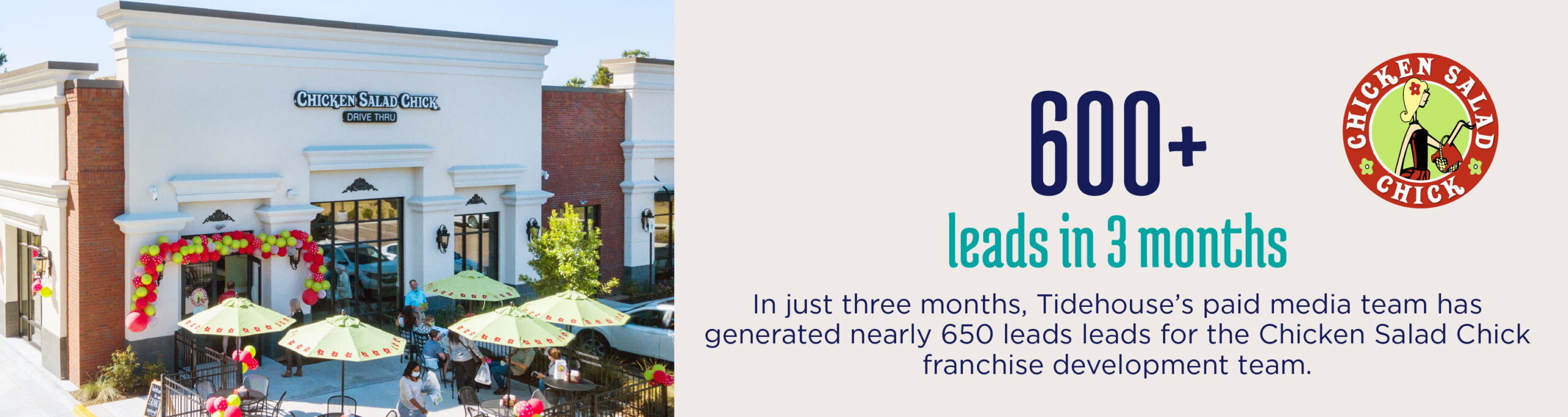 Tidehouse works with Chicken Salad Chick