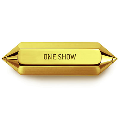 Gold Pencil for The One Show Awards