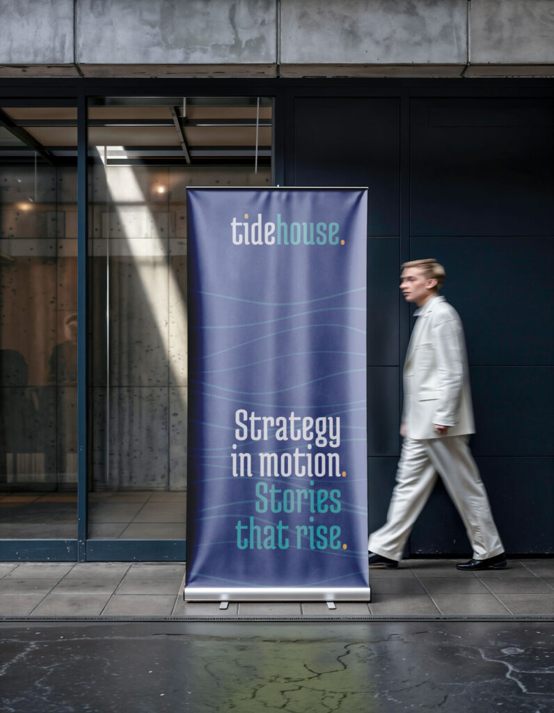 Pop up banner at of the TIdehouse brand